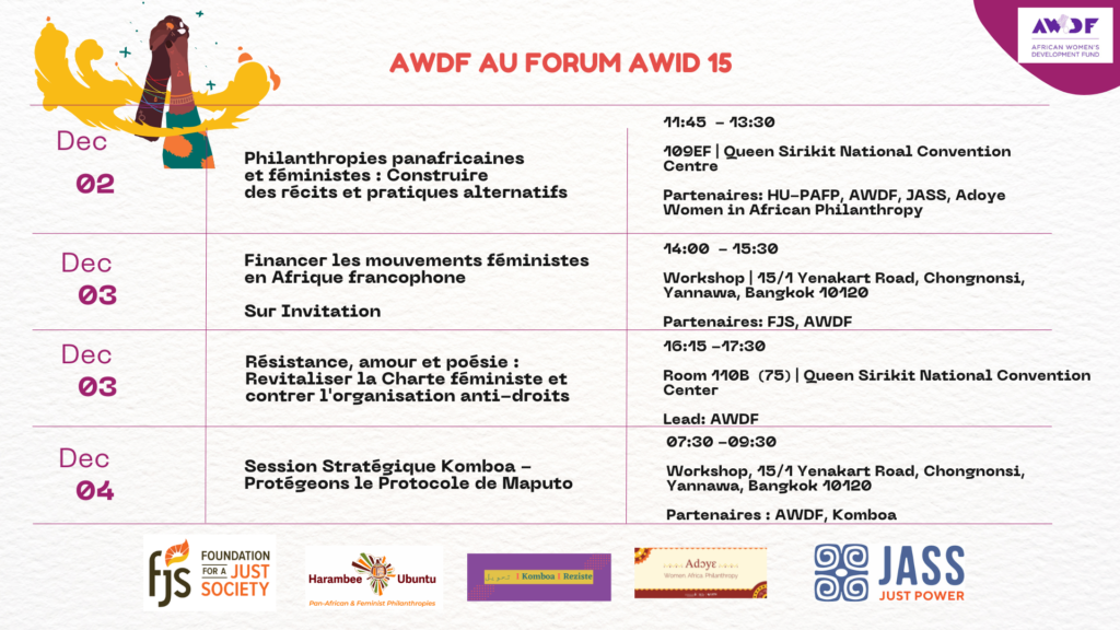 Rejoignez AWDF au Forum AWID 2024 – S’élever pour Se Connecter, Guérir ...