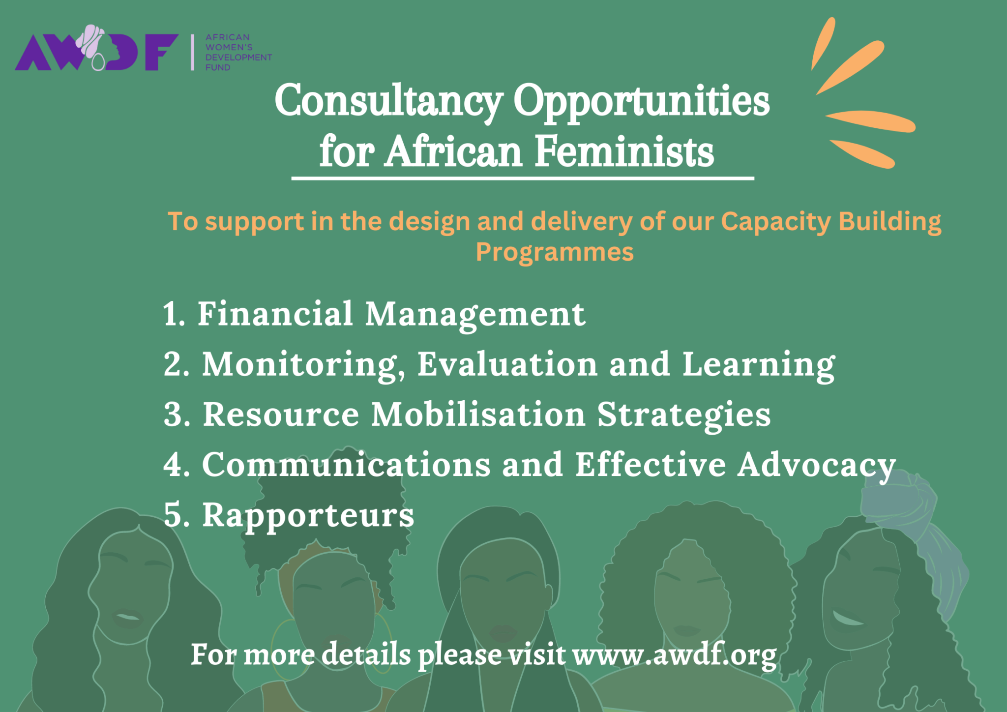 Capacity Building Consultancy Openings For African Feminists The African Women S Development Fund