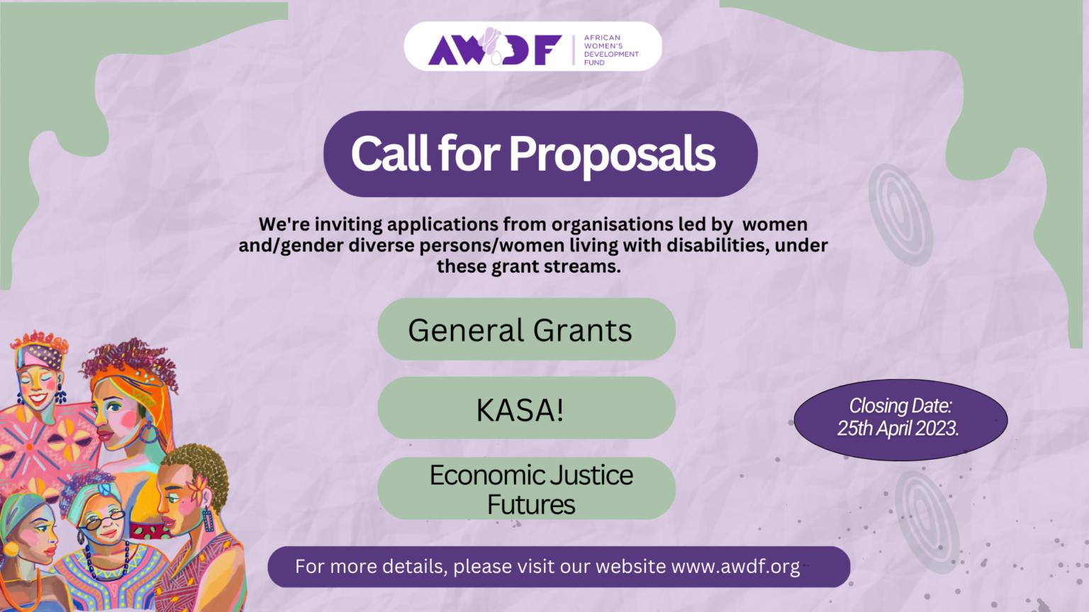 We Are Inviting Applications For Grants The African Women S Development Fund